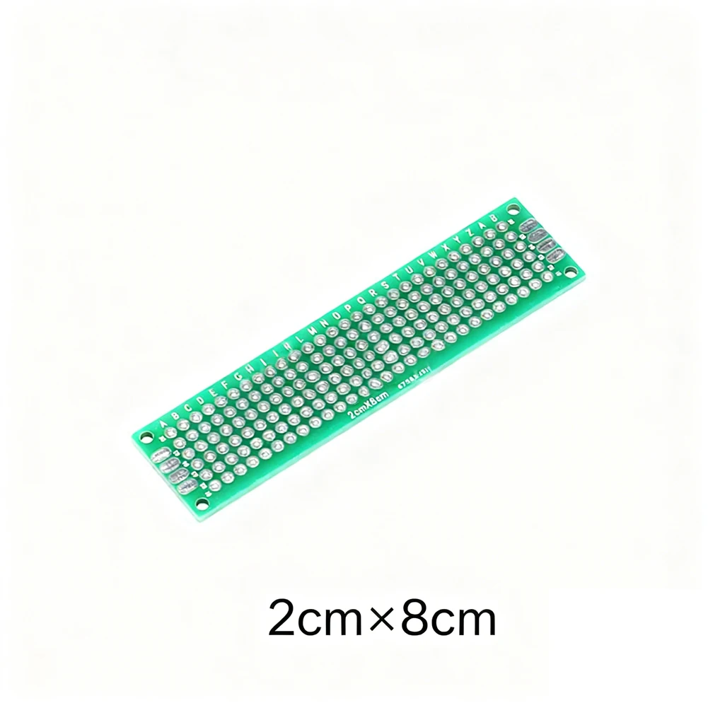 Double Side PCB Board Set 6 Pieces Assorted Sizes Green Prototyping Board For Soldering DIY Electronics Circuit Making Tools