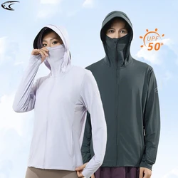 LNGXO Men's Women's Hiking Jackets Outdoor Camping Trekking Climbing Clothes Summer Sun Protection Quick Dry Elasticity Coat