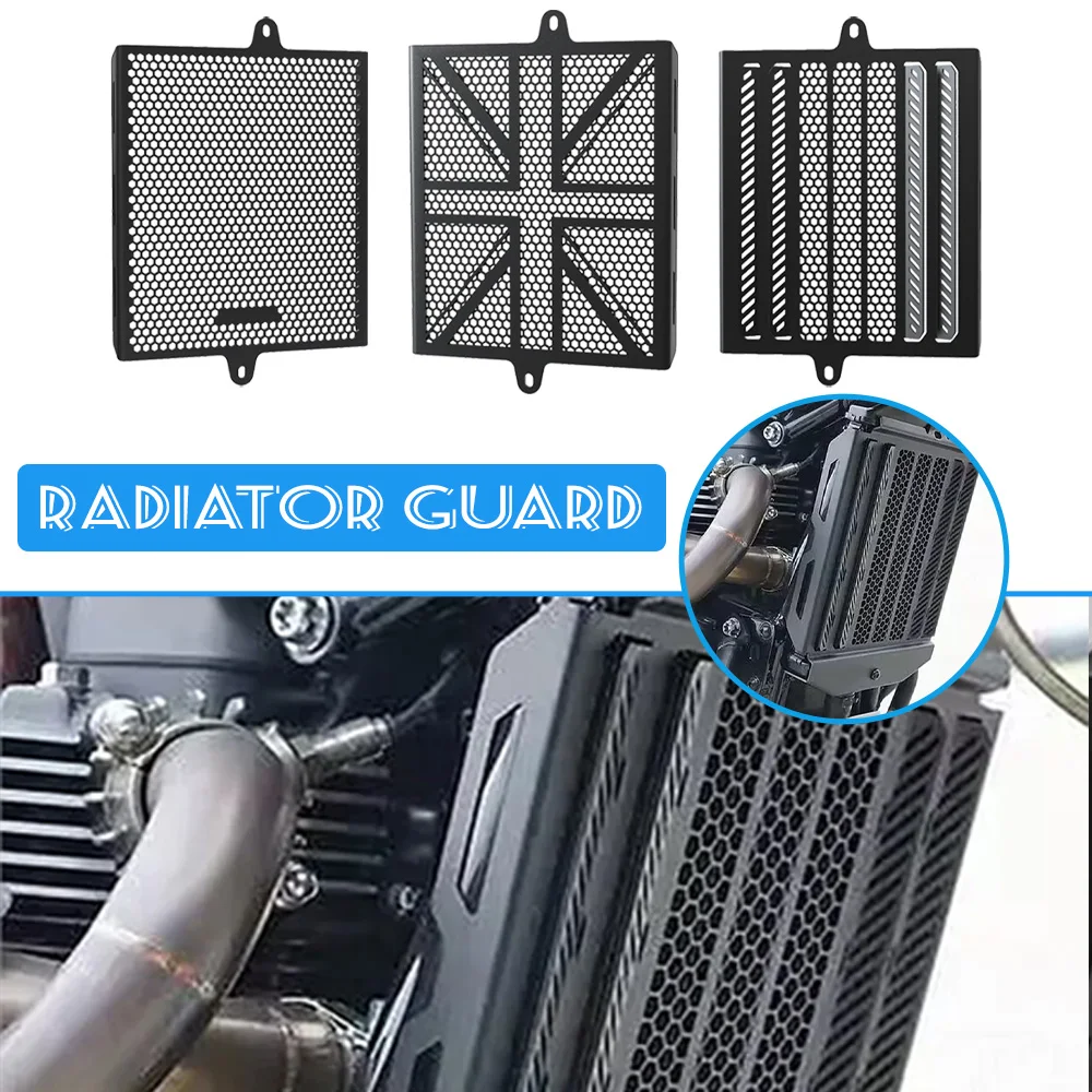 2024 New Motorcycle Accessories For Scrambler 400 X Speed 400 2025-2026 Radiator Guard Protector Grille Cover radiator guard