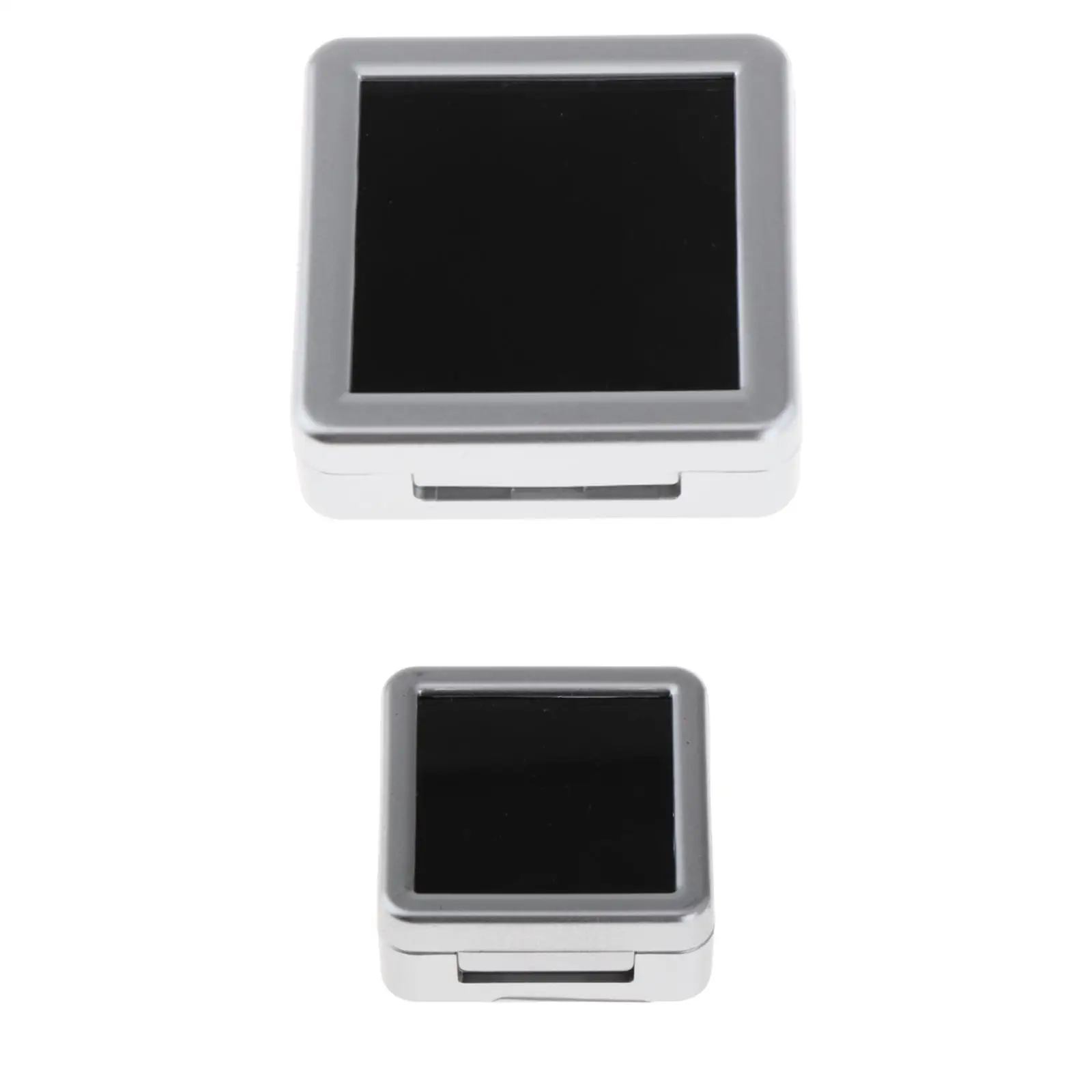 

Gemstone Storage Box Sponge Inside Showcase Jewelry Organizer Jewelry Box for