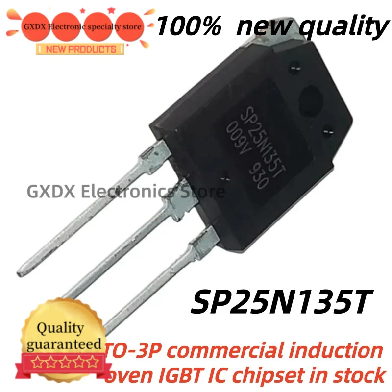 5-10-50unidades/lote 100% nuevo SP25N135T SP25N135 25N135T TO-3P Commercial Induction Furnace IGBT IC Chipset In Stock Wholesale
