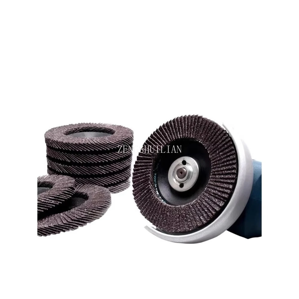 10 peças: roda de lixa plana guanrui 100x16mm disco de moagem de aço inoxidável de 4 polegadas disco moedor de ângulo