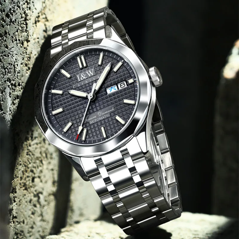 

Reloj CARNIVAL Mens Tungsten Mechanical Watch Men Brand Luxury MIYOTA Automatic Movement Wrist Watches for Man Waterproof Montre