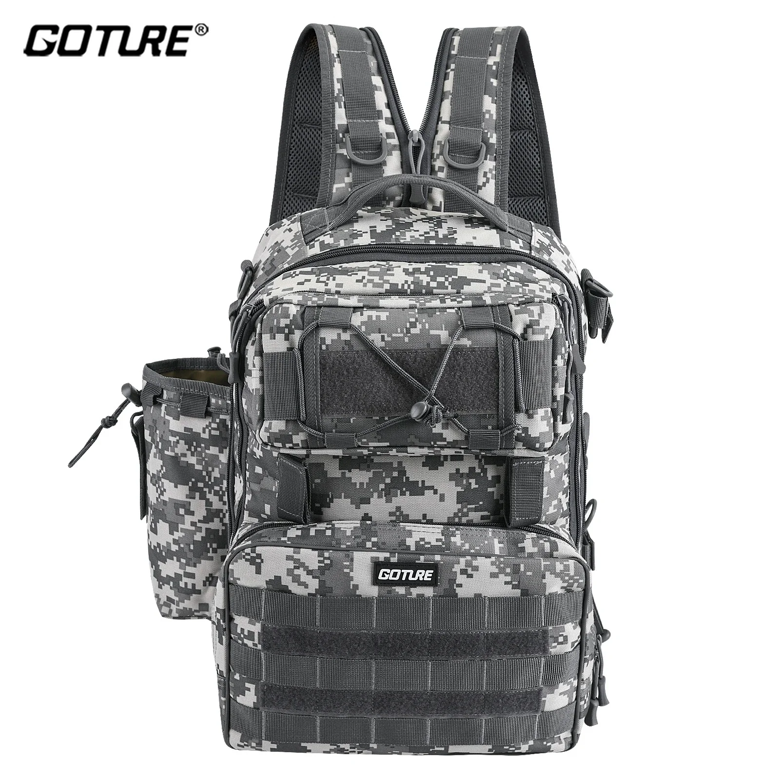 Goture Mochila de pesca impermeable gran capacidad multifunción - imagen 4