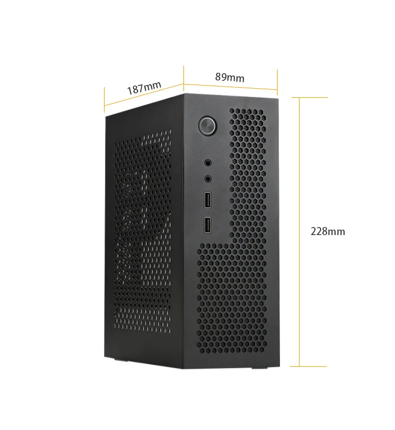 RGeek A09 Mini ITX HTPC Case 1U Gaming PC
