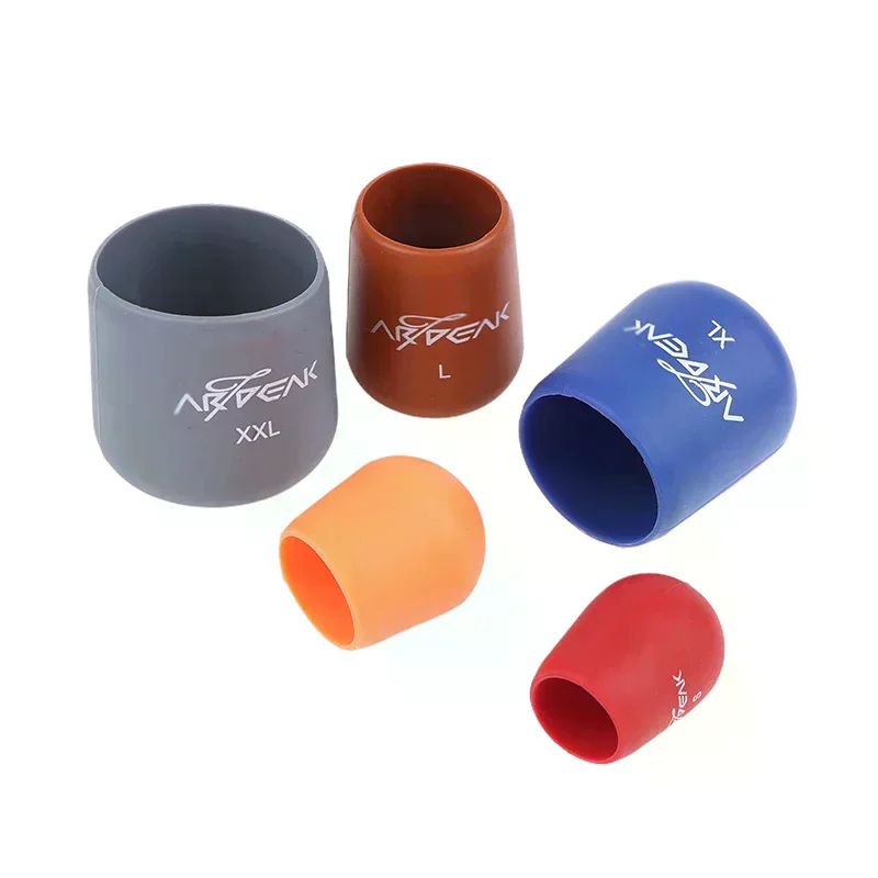 1Pc Fishing Rod Handle Protective Case Silicone Lure Rod Bottom Protector Fishing Rod End Cap Cover Accessories Random Color