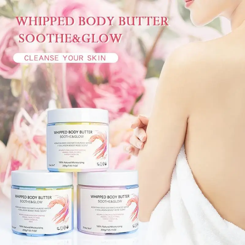

Beauty Whipped Body Butter Helps Hydrate, Soothe Plump Dry Skin Glow Body Scrubs for Women Exfoliation