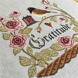 ZZ4155 For Needlework Kit NOT PRINTED Cross Stich Painting Set Cross Stitch Kits Cross-stitch Embroidery Set Stitch Kits Cross