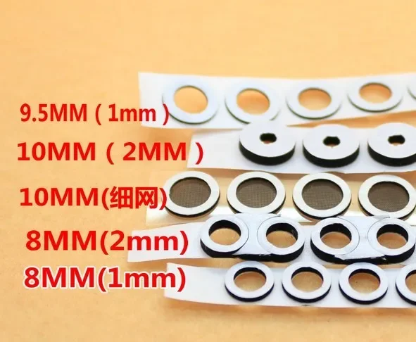 インイヤー用コットンチューニング,8mm/9mm/10mm, 200個