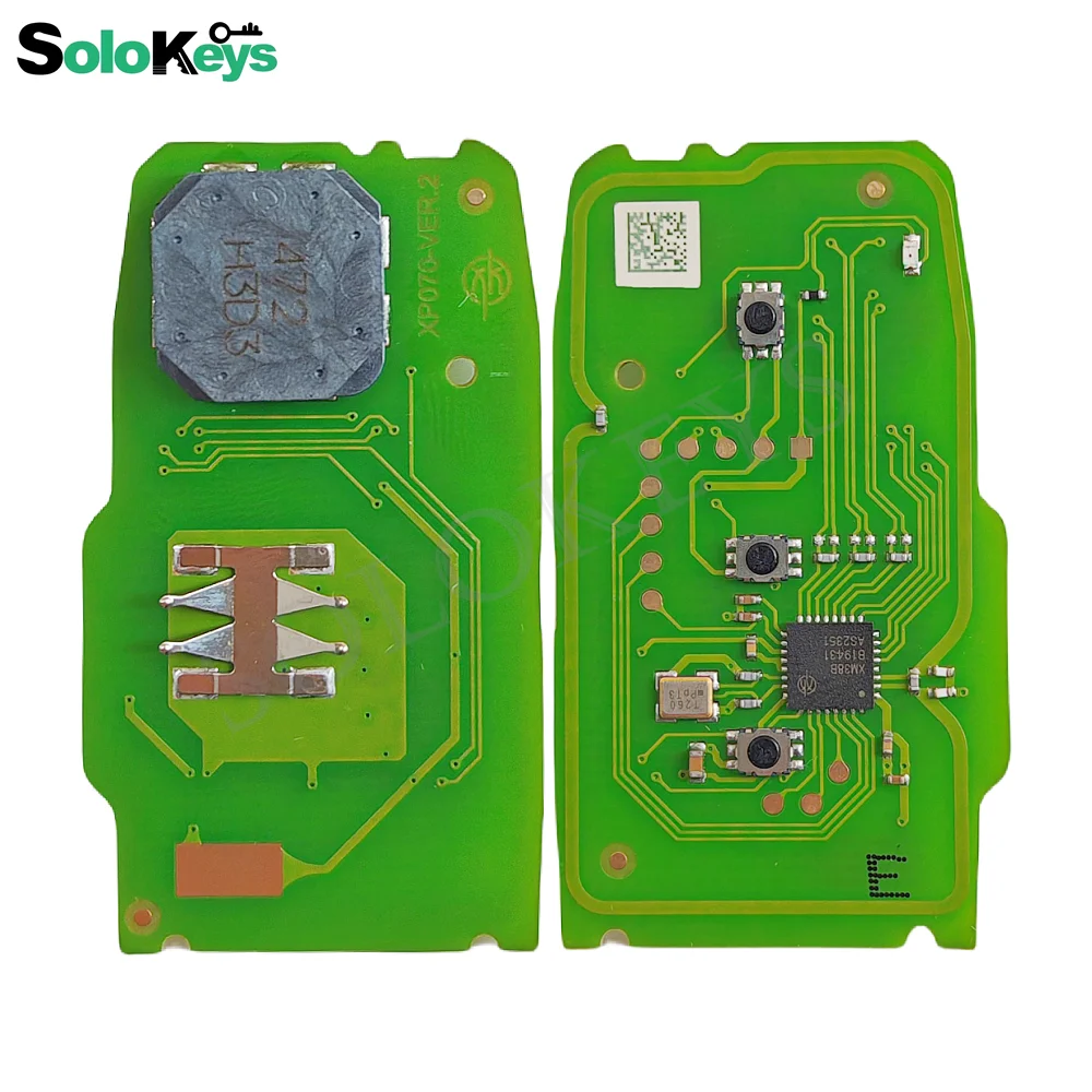 SOLOKEYS XZKA81EN VVDI Xhorse specjalny klucz płytka drukowana wyłącznie do samochodu Hyundai KIA inteligentny pilot z obudowa kluczyka i LOGO