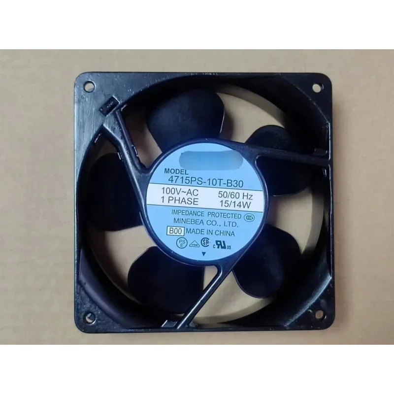 

Охлаждающий вентилятор переменного тока для NMB 4715PS-10T-B30100V 15/14W 120*120*38MM