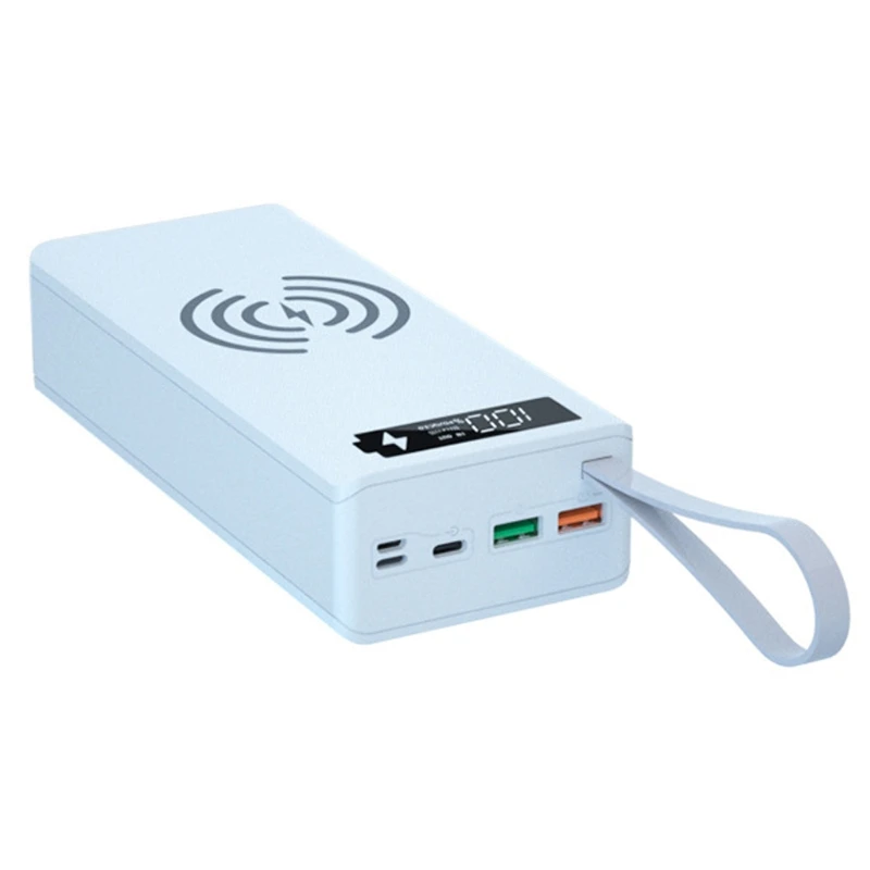 16X18650 Pin Ngân Hàng Cho Ốp Lưng Hộp Bảo Quản Cho PD Sạc Cho Điện Thoại Động Sạc Máy Tính Bảng pin Trang Sức Giọt