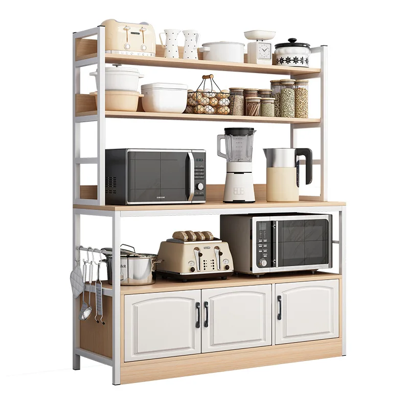 

Multifunctional simple kitchen cabinet for organized storage