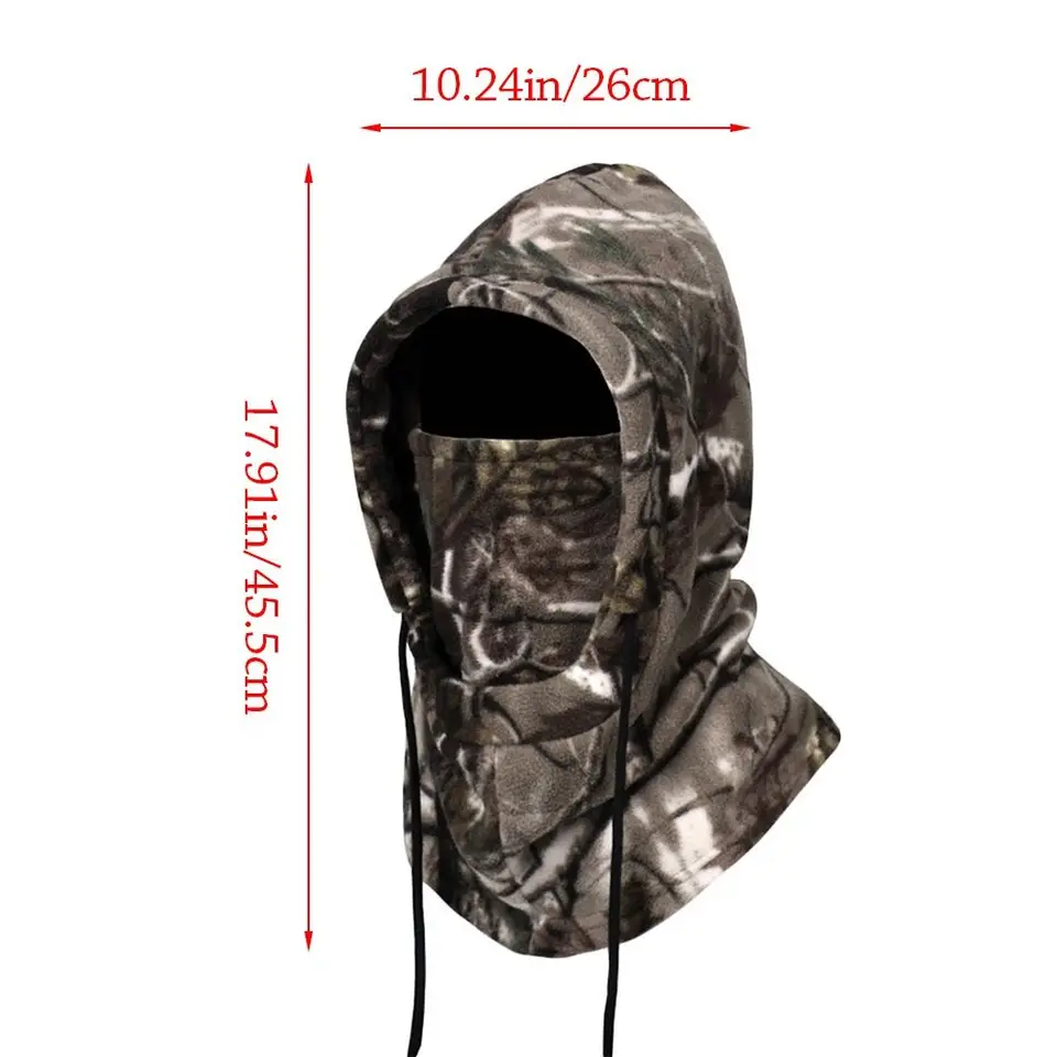 Fashion Polar Fleece Winter Hat Winter Warmer Full Face Beanies Windproof Balaclava Cycling, image 6