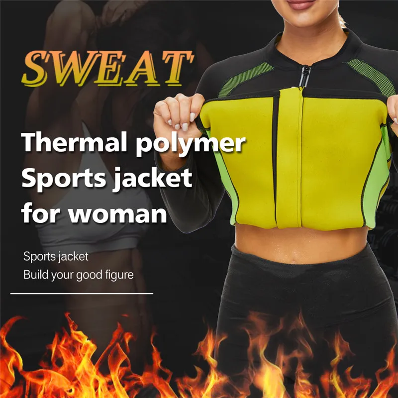 LAZAWG Woman Neoprene Sauna Shapewear Hot Body Shaper Sweat Gym Slimming Workout Waist Trimmer Suit Hot Sweat Shirts Tank Topss
