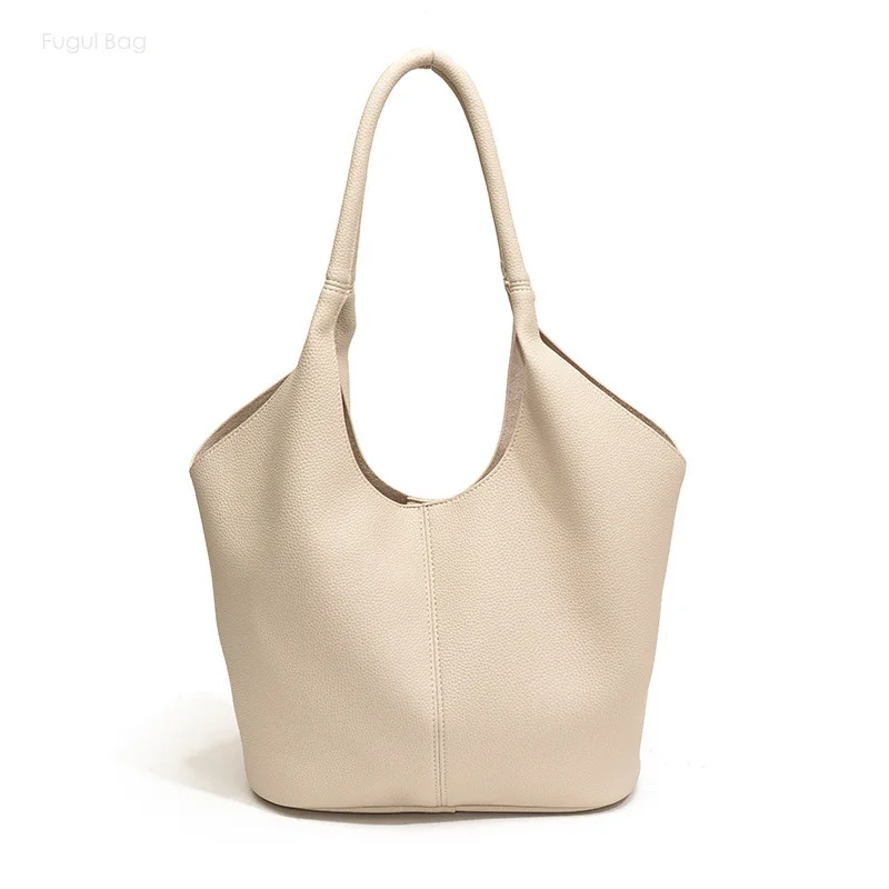 

Women's One Shoulder Underarm Bag Tote Composite Bag Water Bucket Vegetable Basket New Versatile Leisure Large Capacity Commuter