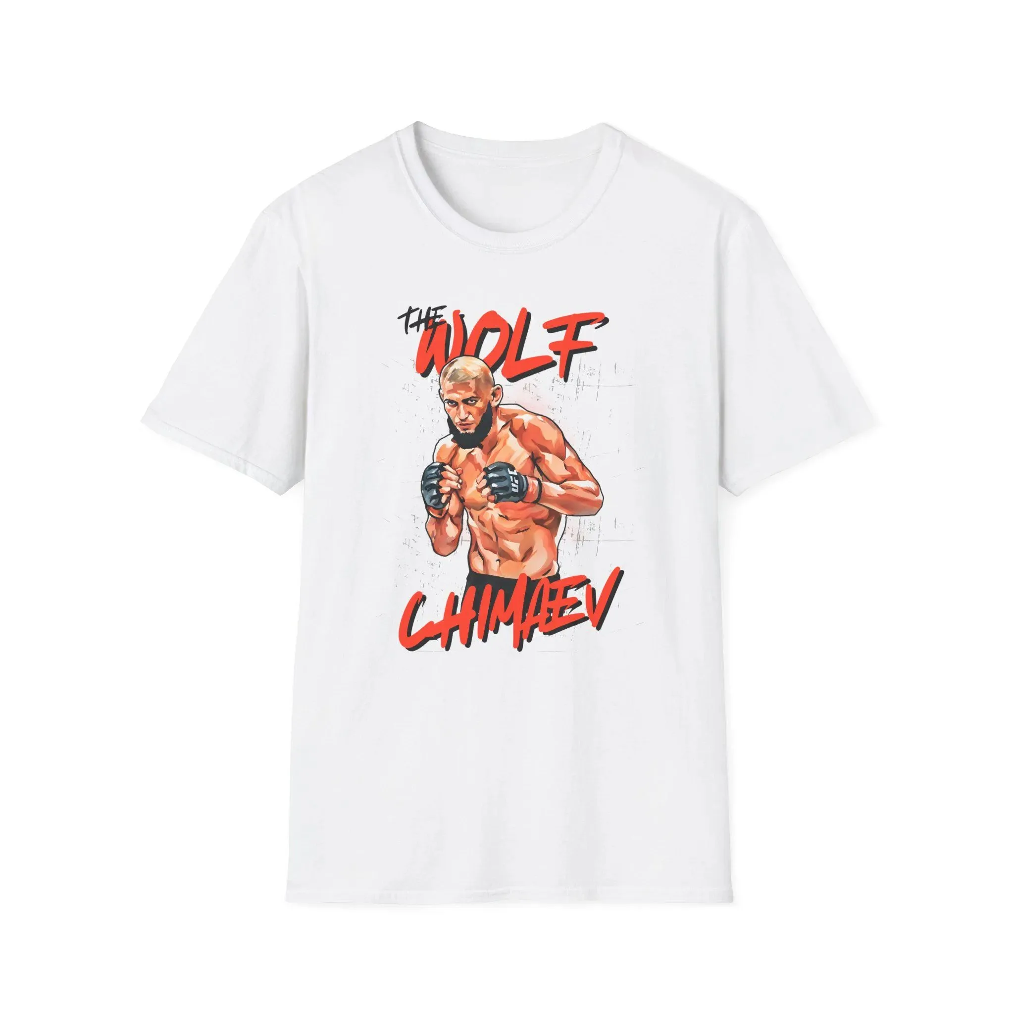 

2026 Summer UFC Brand Khamzat Chimaev Graphic Cotton Printed Woman’s T-shirt- Skin-Friendly Sweat-Absorbent Unisex Short Sleeves
