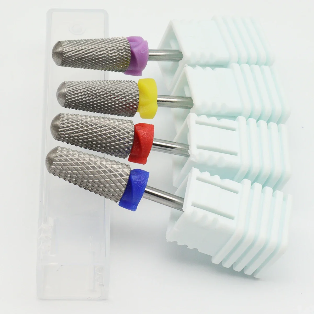 Cone Round Cross Teeth Carbide Nail Drill Bit Electric Manicure Drills Milling Cutter Burr Apparatus Nail Files Bits