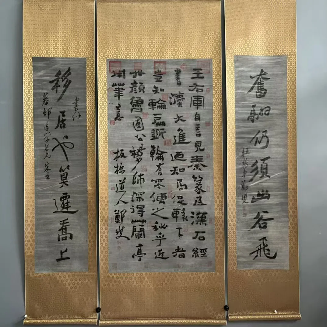 لوحات صينية مرسومة يدويًا، صورة معلقة في الصين، تشنغ بان تشياو