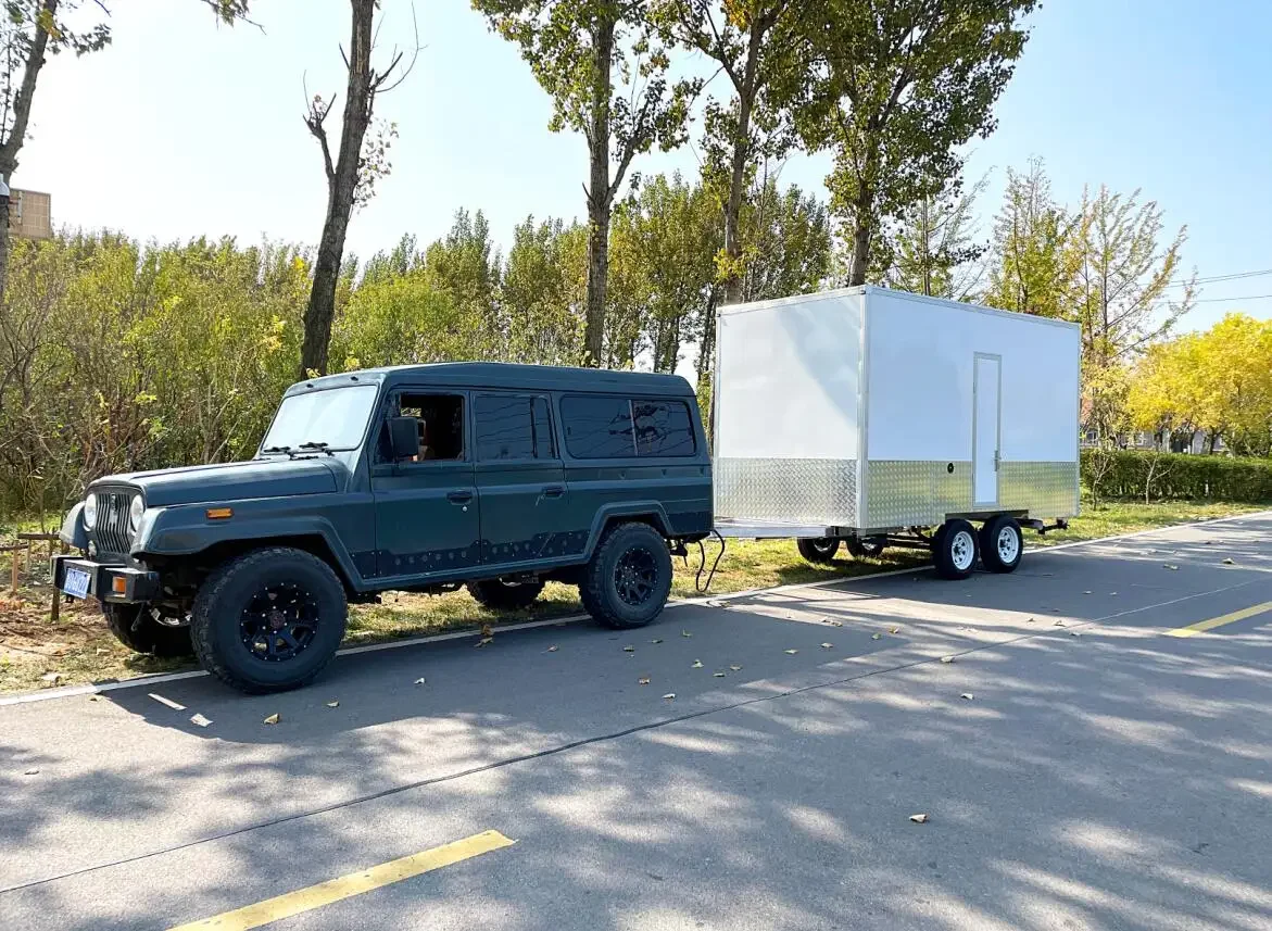 Suihe 4m Portable Toilet Trailer