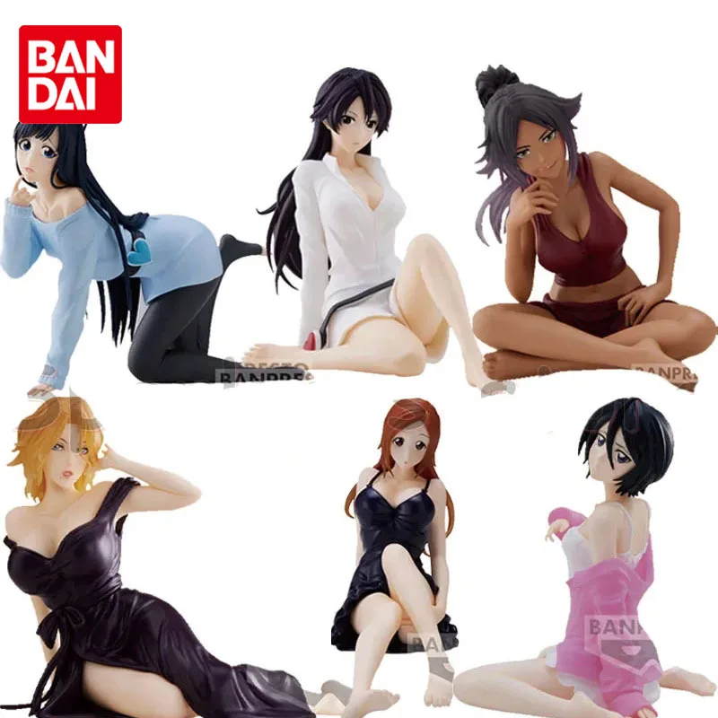 

Bandai Original Relax Time BLEACH Giselle Gewelle Bambietta Basterbine Anime Action Figures Toys for Boys Girls Kids Gift