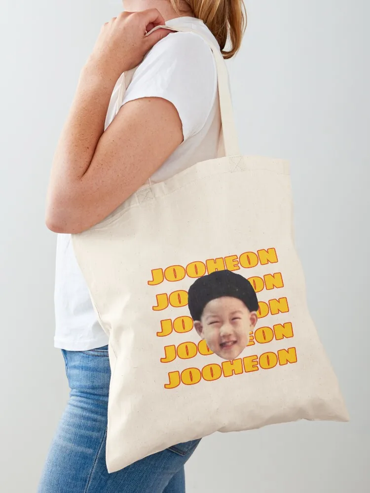 monsta x baby jooheon Tote Bag tote bag university canvas bags hand bag ladies