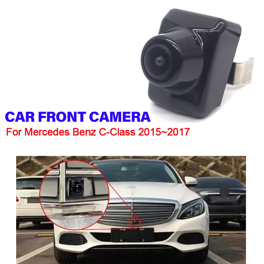 

HD AHD1080P Car Front View Parking Camera For Mercedes Benz C-Class 2015 2016 2017 Waterproof High Quality CCD wide angle