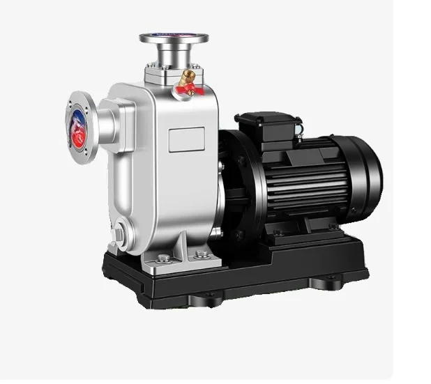 sewage self-priming 304 stainless steel pump  ﻿ 40ZX12-40-4  50ZX15-35-4  65ZX25-30-4  40ZX12-50-5.5