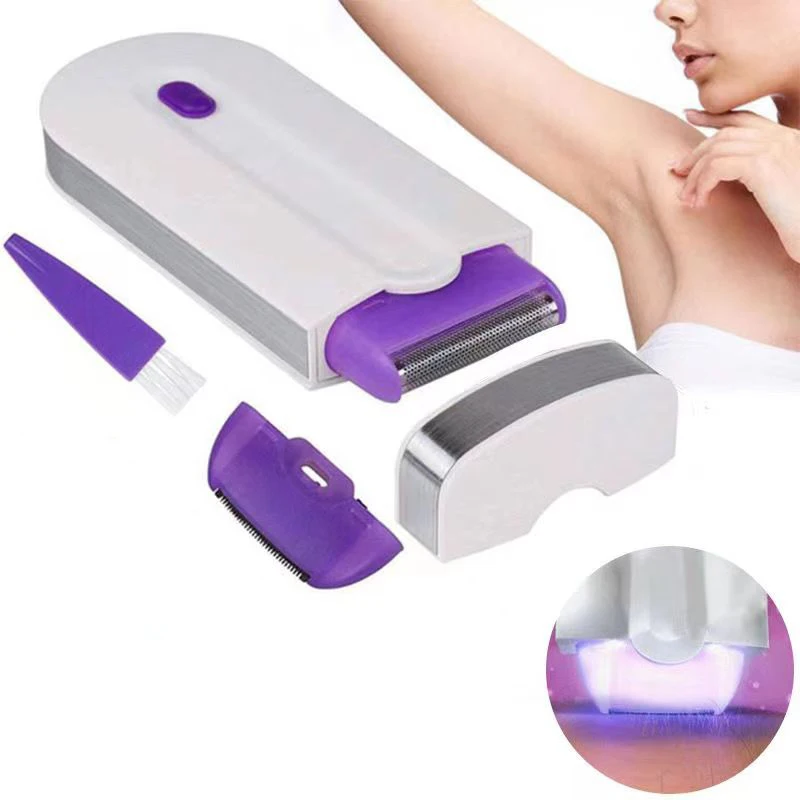 

USB Rechargeable Professional Painless Hair Removal Kit Laser Touch Epilator Women Body Face Leg Bikini Hand Shaver Hair Remover