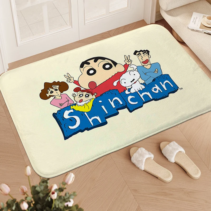 

Custom Mat A-Crayon Shinchans Kitchen Treadmill Rugs Entrance Doormat Carpets for Living Room Rug Modern Home Decoration Bathmat