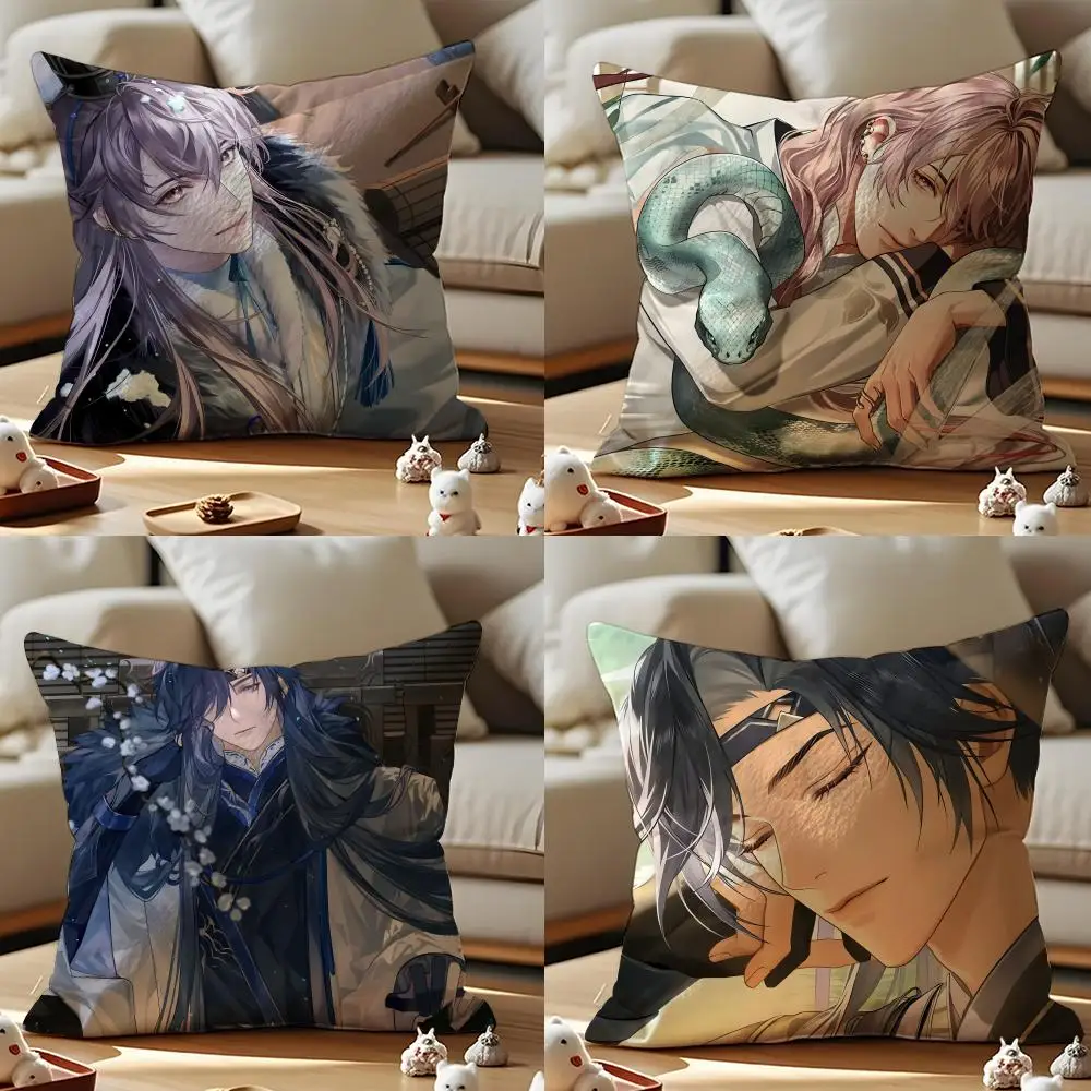 كيس وسادة نمط مطبوعة كيس وسادة لغرفة المعيشة غطاء وسادة أريكة وديكور غرفة النوم رماد المملكة #1