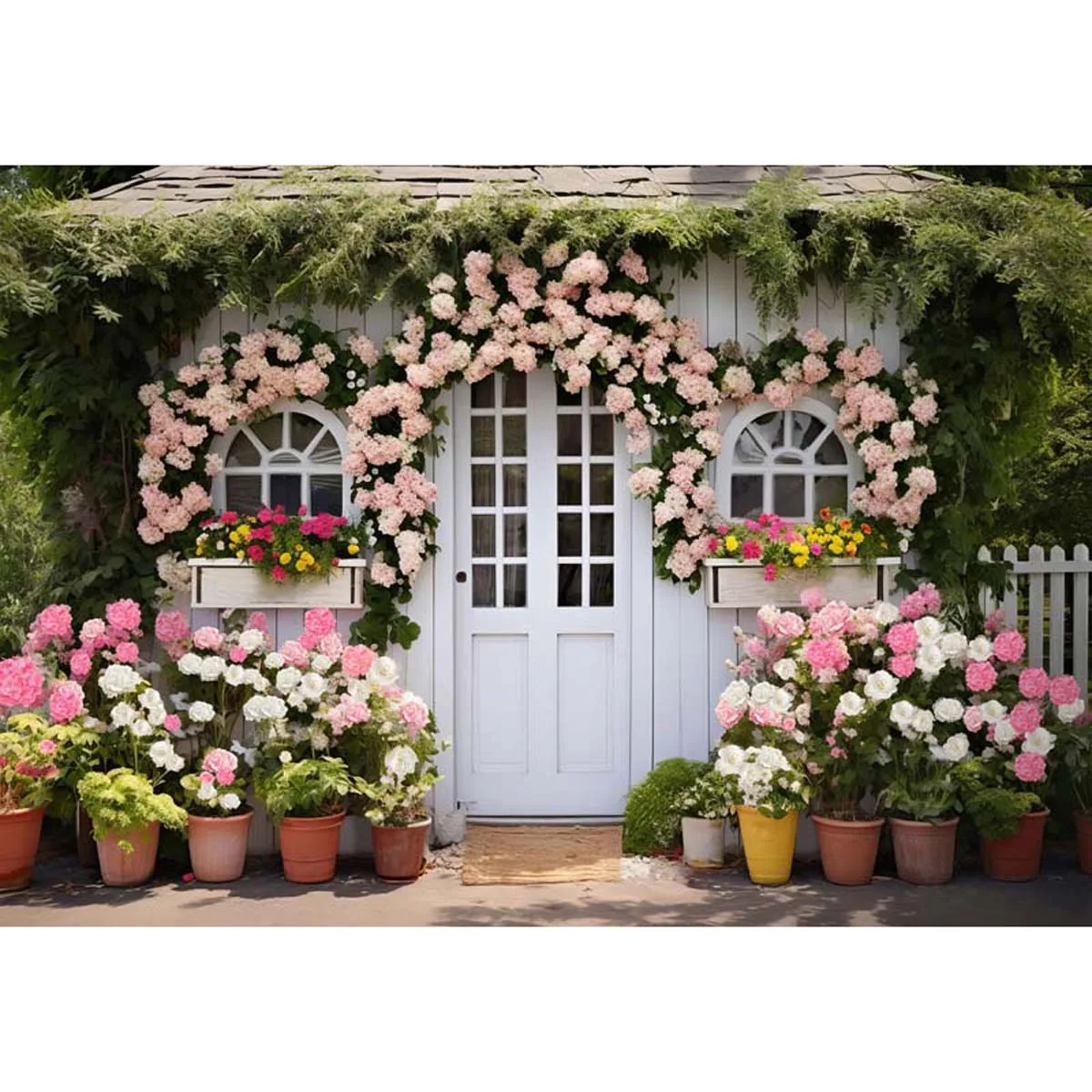 

Allenjoy Spring Fresh Flower Farm Garden Photography Backdrop