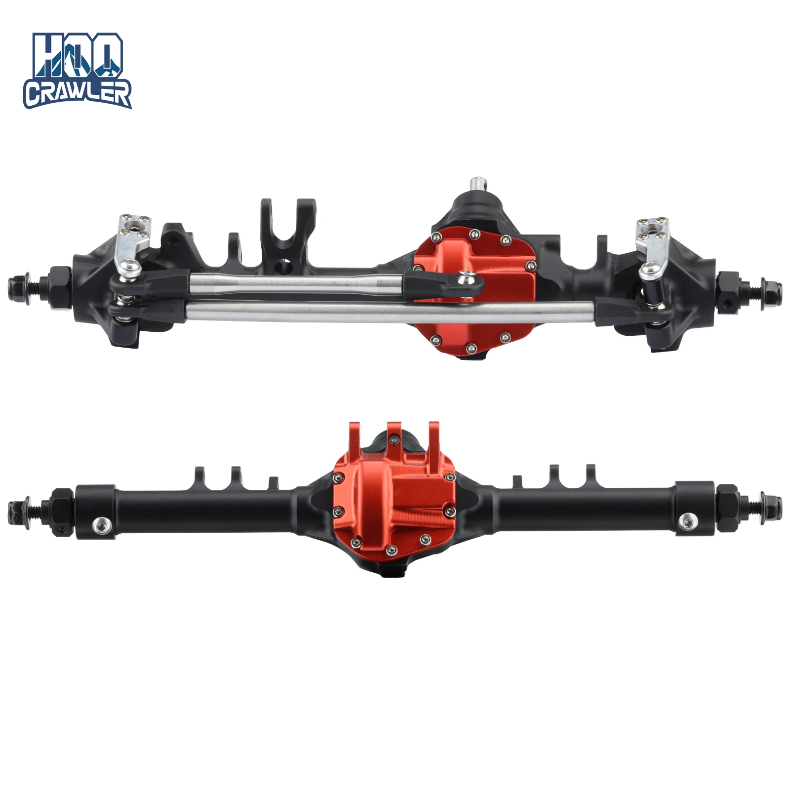 

Machined Aluminum One Piece Construction Offset Straight Axle Set for 1/10 RC Crawler Axial SCX10 II VS4-10 Rock Trucks Parts