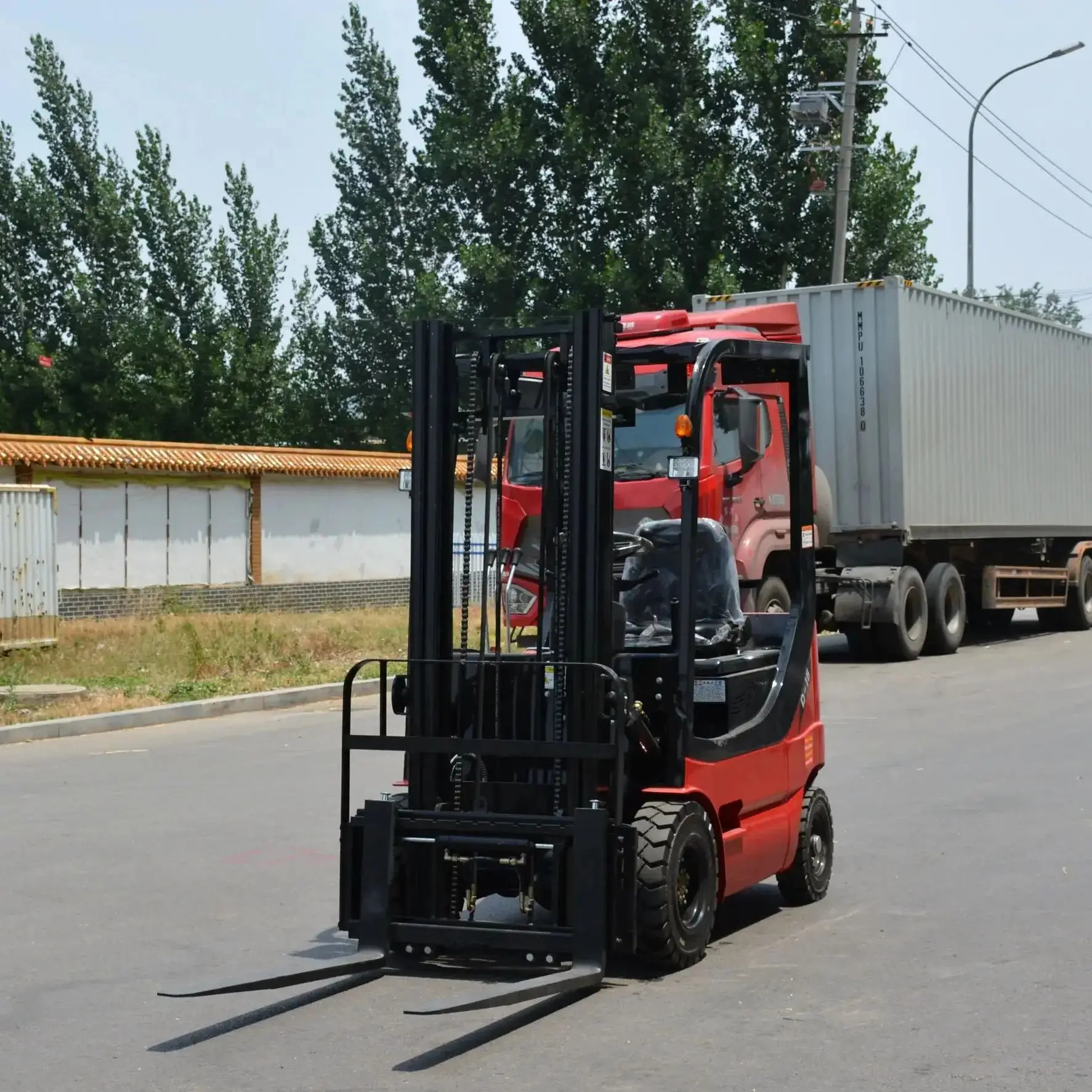 

Customized New Energy Multifunctional Electric Forklift 1T 2T 3T Battery Powered Fork Truck for Warehouse And Logistics