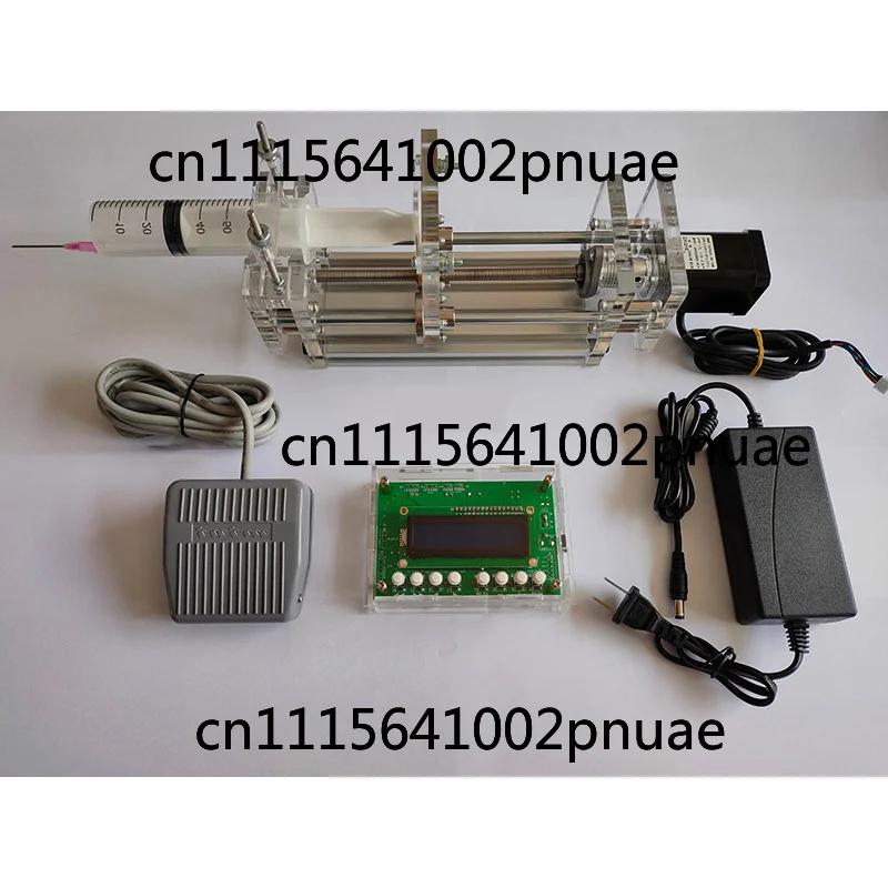 Precision Benchtop Syringe Pump Lab Micro Pump Syringe Propeller Glue Dispenser Sampling Pump with Latest Controller