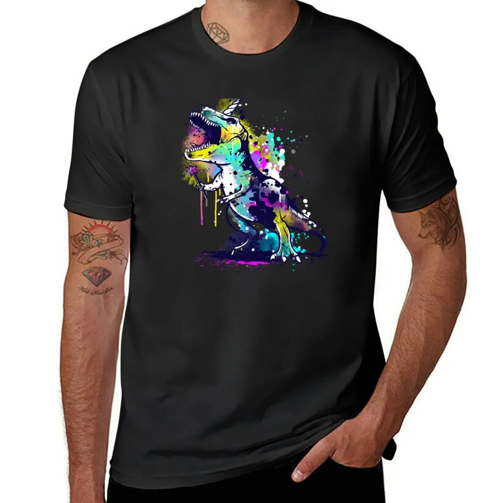 

Unicornosaurus rex T-Shirt boys whites customs design your own Aesthetic clothing men clothes