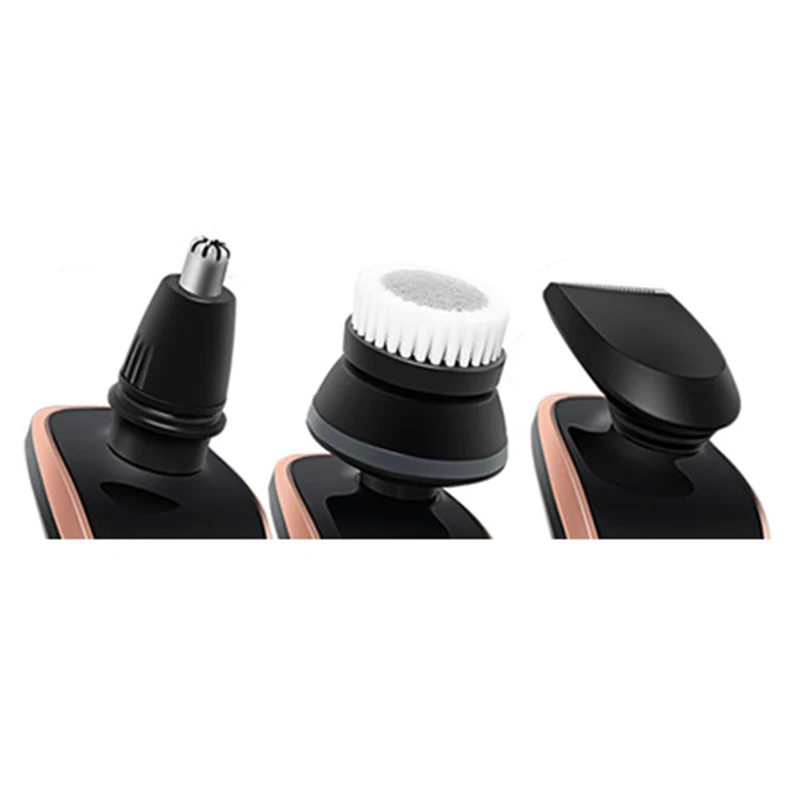 Barbeador elétrico recarregável para macho, cabelo Clipper, faca de canto, cabelo Clipper, acessórios, 2 PCs