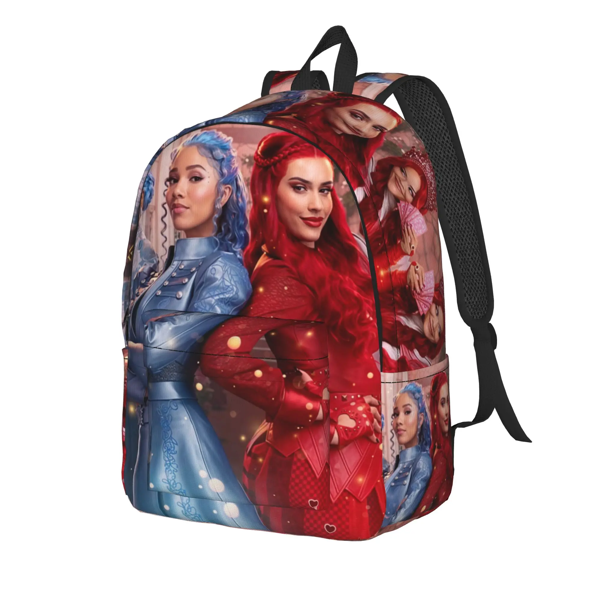 Descendants 4 The Rise Of Red Backpack  Outdoor Backpacks Boy Designer Big School Bags Modern Rucksack