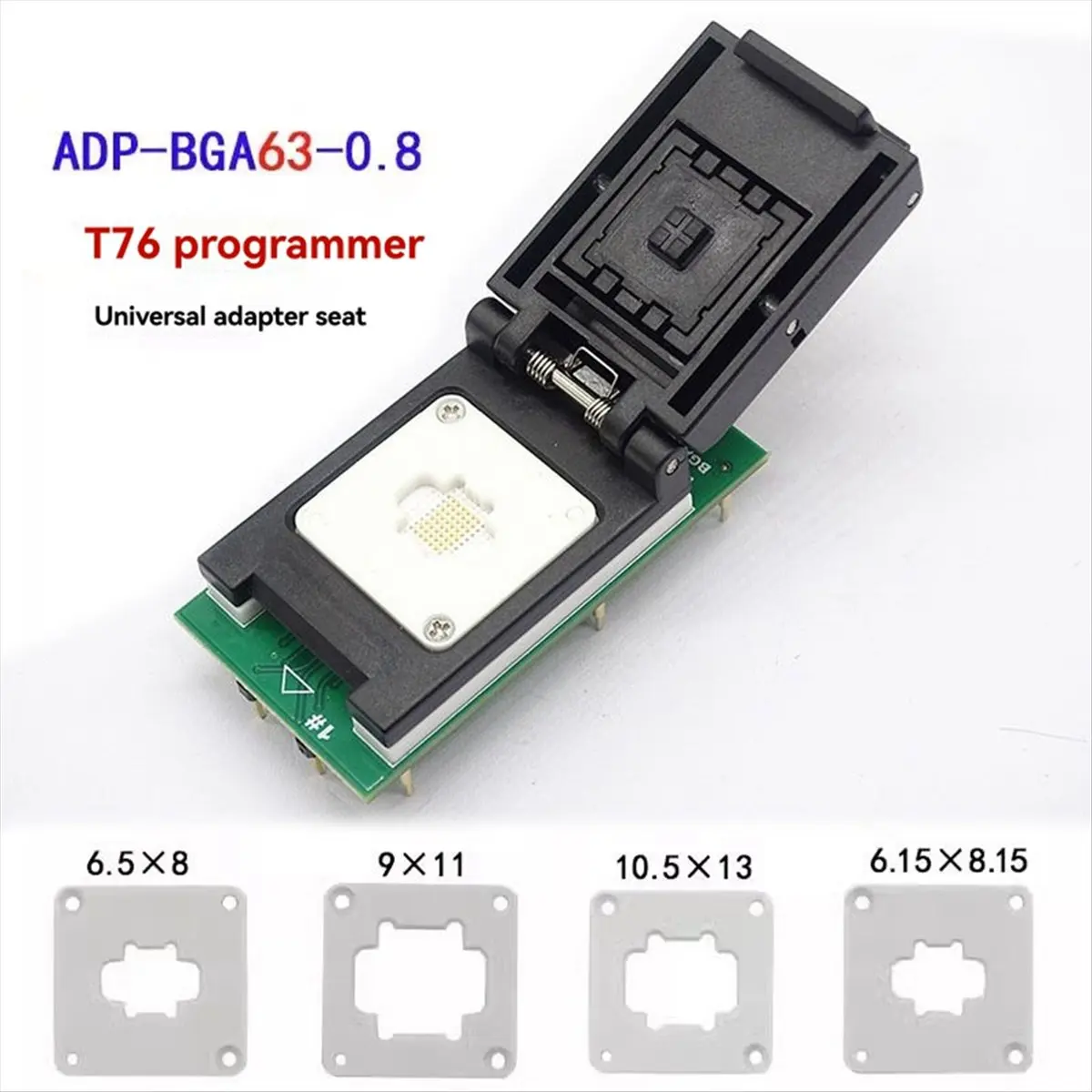 (DT37) For XGecu T76 BGA48 BGA63 BGA67 to DIP48 Three-in-One Adapter B48(63) 08-005 , Dual Head Probe Holder, Long Service Life
