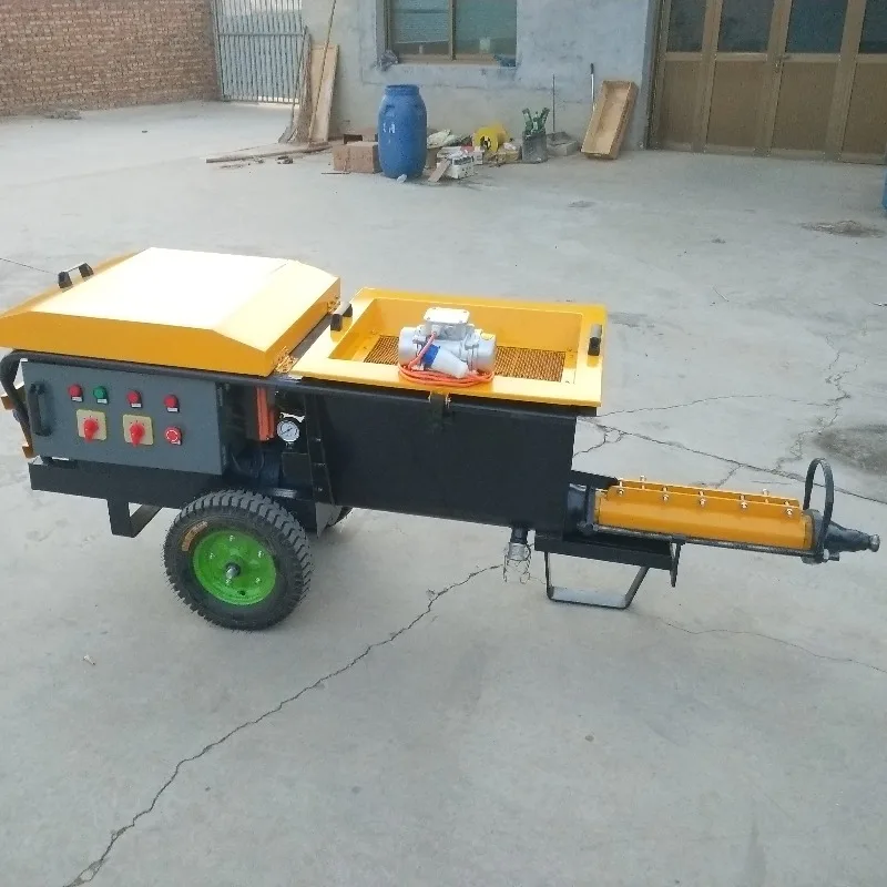 

High Efficiency die sel Driven Mortar Sprayer for Spraying Water Soluble Materials at Construction Sites