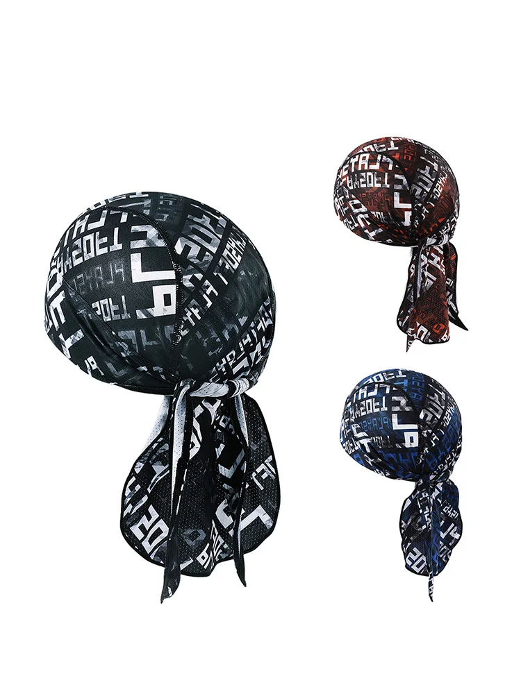 AliExpress mvptoo Summer Quick-drying Caps Pirate Hat Sports Running Bandana Breathable Headscarf Bicycle Helmet Liner Beanies Headwear Men Women