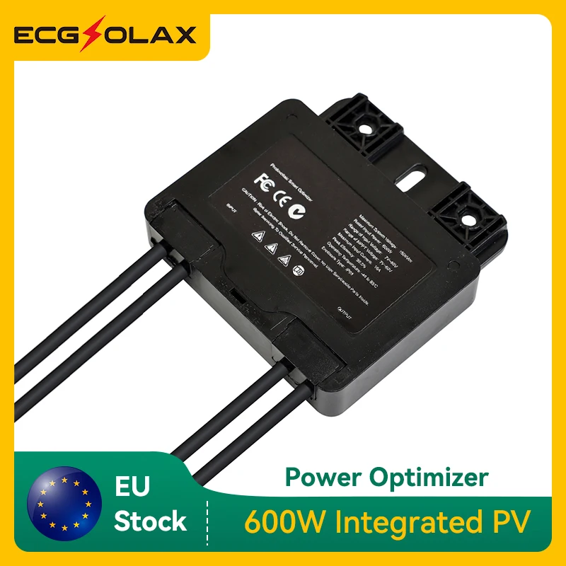 ECGSOLAX PV Power Optimizer Solar PV Panels Module level Max Input 600W System Voltage 1500V MPPT High Efficiency