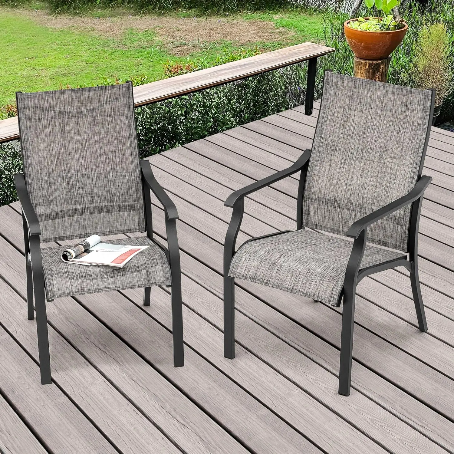 Outdoor Dining Chair 2pcs, Tex - đánh giá và giá Outdoor Furniture Quick Dry