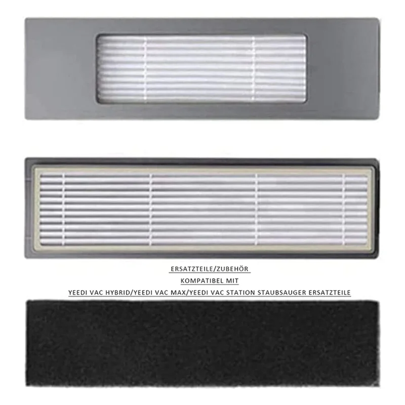 ABZA-交換部品/アクセサリー 34 個パック Yeedi Vac 2 Pro 掃除機スペアパーツと互換性あり