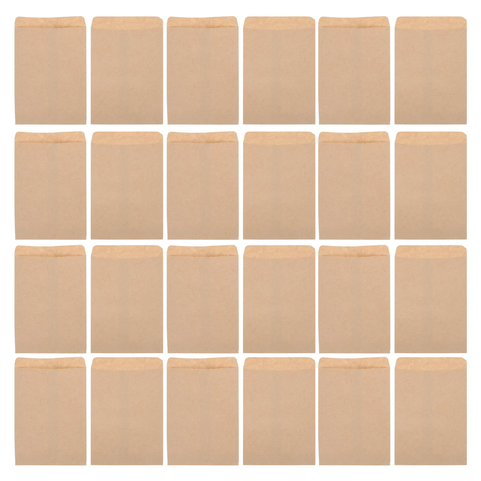 

100Pcs Kraft Paper Seed Bags Multi-Functional Storage Pouches for Corn Wheat Breeding Portable Small Item Organizer