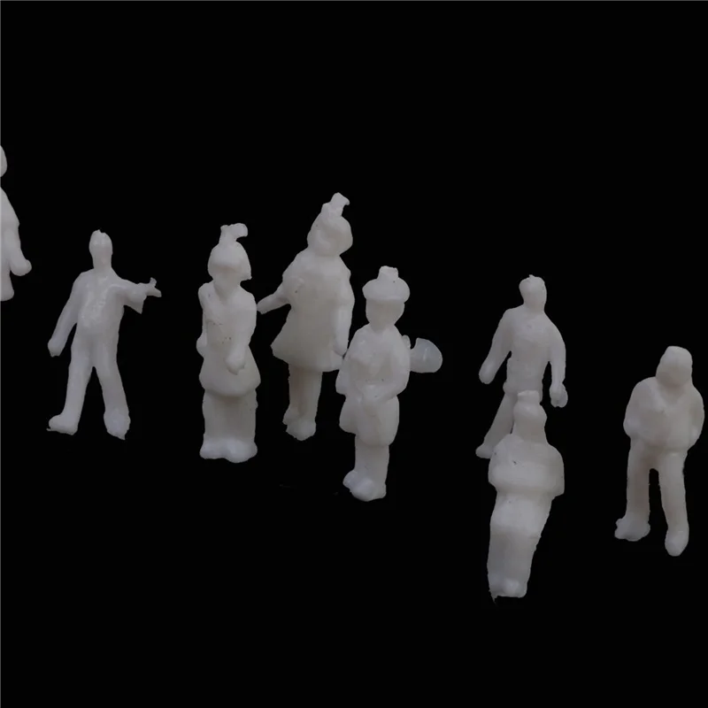 

Model People Figures Scale 1:200 Pack Of Approx.300Pcs White Assorted Style