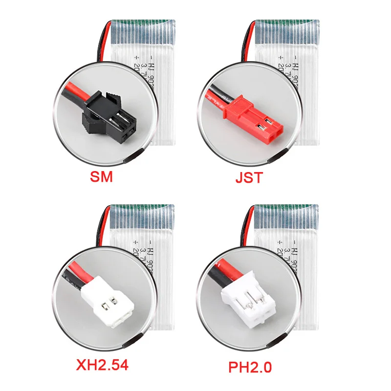 ارتفاع معدل يبو 902540 800mAh 3.7V بطارية 25C ل Syma X5C X5SC X5SW Skytek M68 كوادكوبتر Aeromodelling بطاريات الطائرة بدون طيار