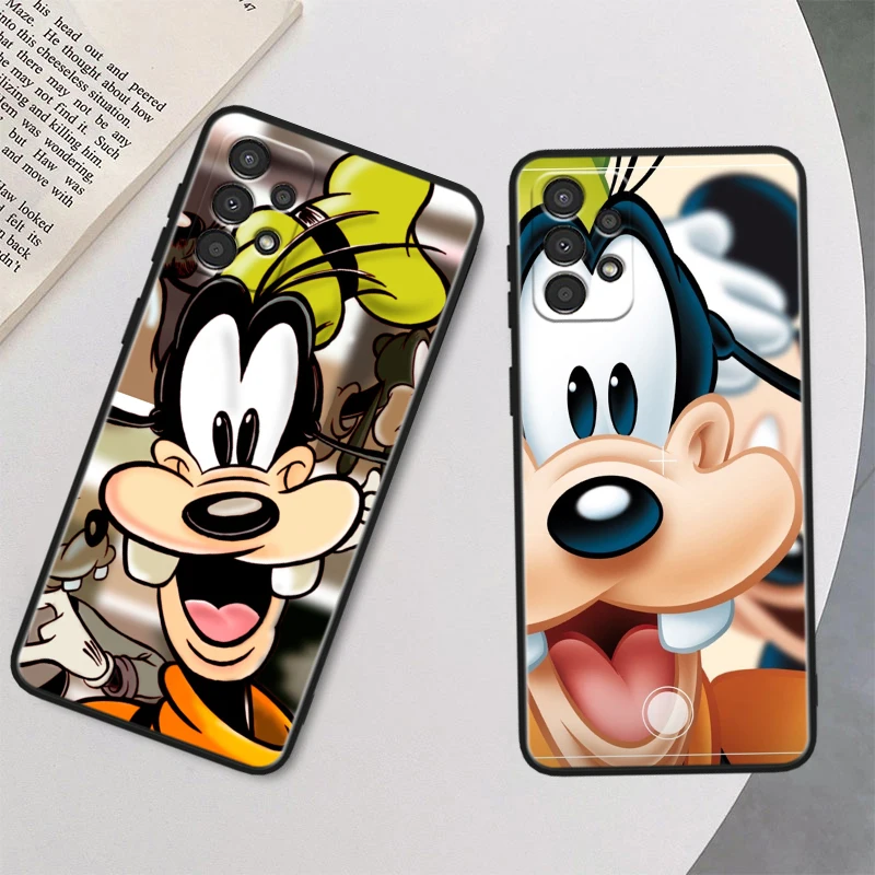 Dog Disney Friend Goofy For Samsung Galaxy A91 A81 A71 A51 A42 A31 A21S A12 A11 A04 S E A02S A01 Core Black Phone Case