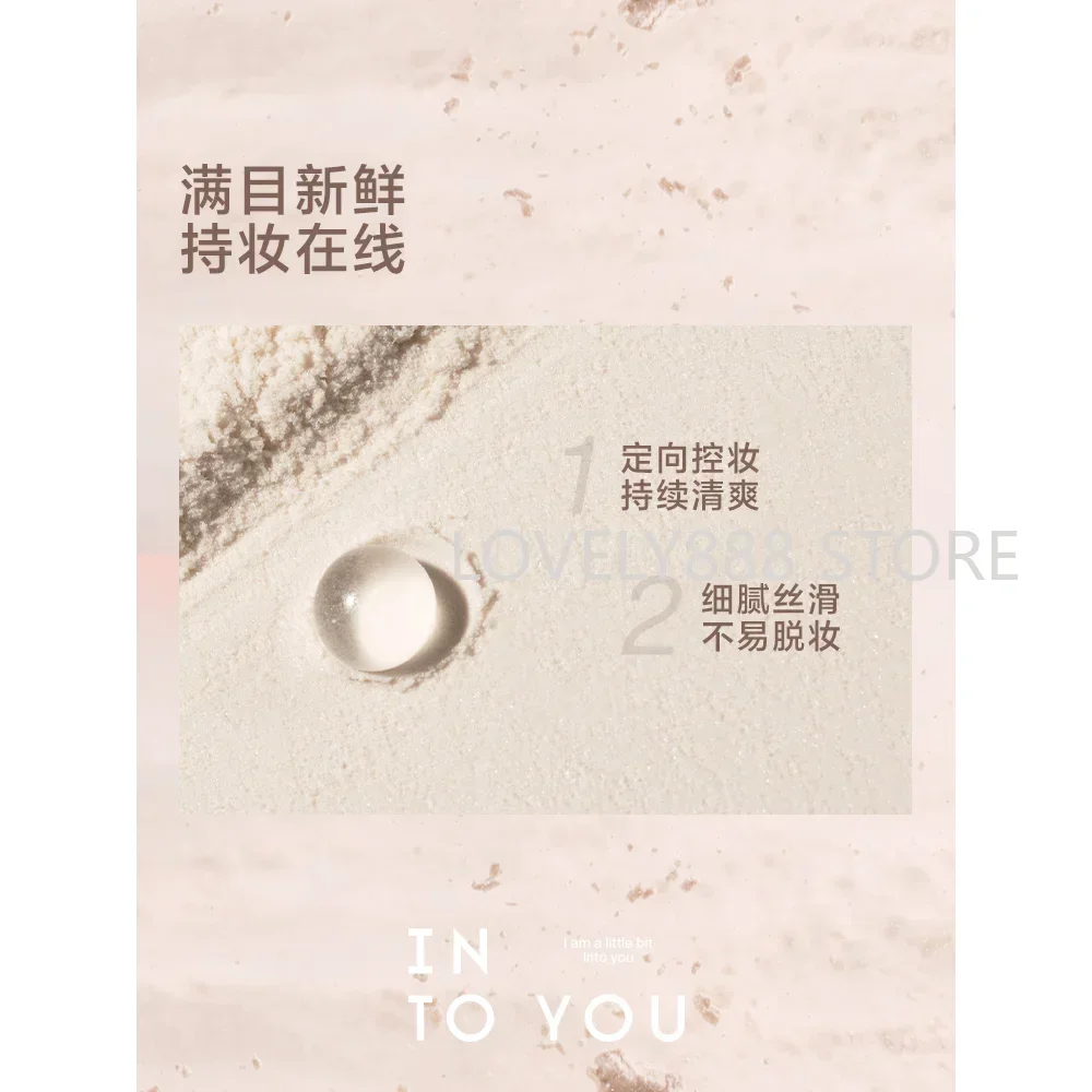 INTO YOU Makeup Loose Powder Fluffy Face Powder Waterproof Matte Setting Finish Oil-control Korea Professional Makeup Cosmetics