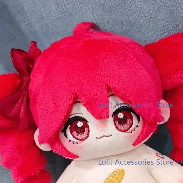 Kasane Teto Anime 20CM Figure Soft Cotton Body Outfit Clothes Dress Up Doll Idol Student Nap Pillows Plushies Sofa Cushion Gift